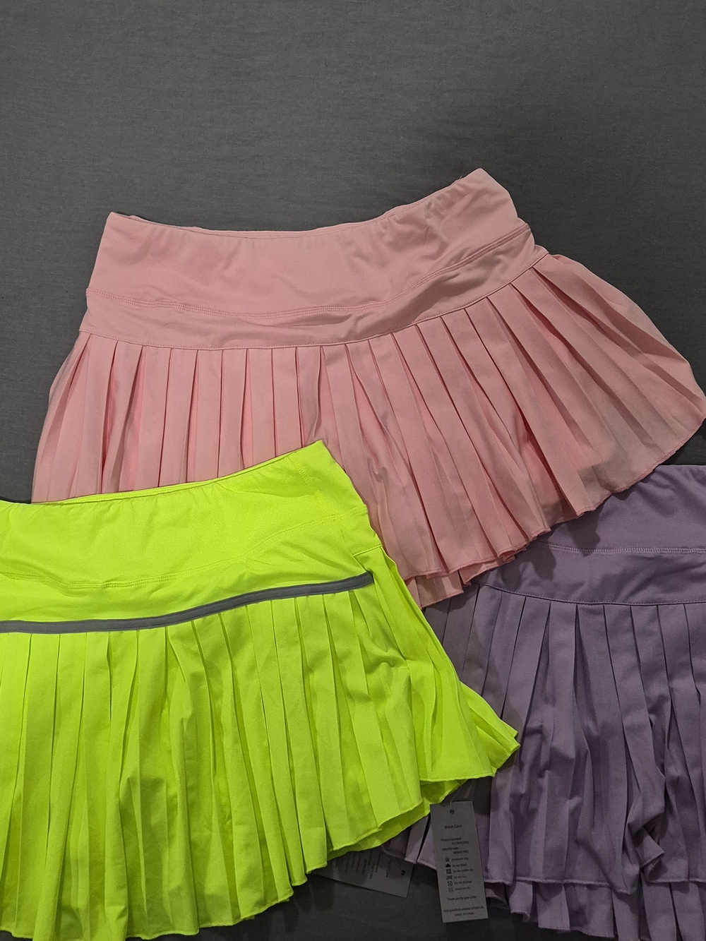 Pleated Athletic Skirt - 3 Pack